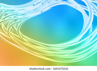 Color azul claro, mestizo abstracto de textura brillante. Una ilustración de color completamente nueva en un estilo borroso. Diseño completamente nuevo para su negocio.