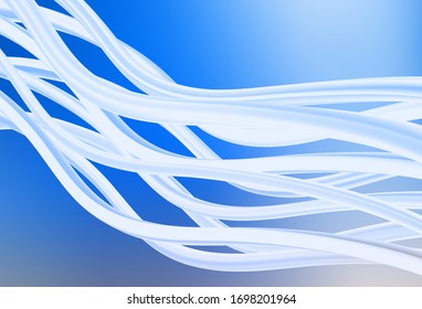 Light Blue, Yellow vector abstract layout. Colorful abstract illustration with gradient. Completely new design for your business.