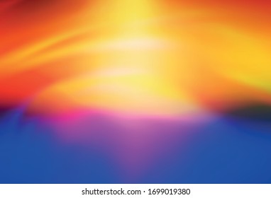 Light Blue, Yellow vector abstract layout. Glitter abstract illustration with gradient design. New way of your design.