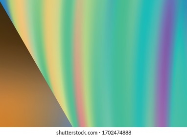 Planta brillante abstracta de vector amarillo, azul claro. Ilustración abstracta de color con degradado. Fondo para un teléfono móvil.