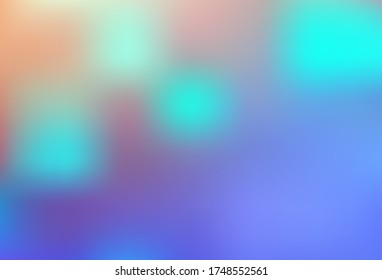 Light Blue, Yellow vector abstract blurred background. Creative illustration in halftone style with gradient. New style for your business design.