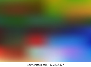 Light Blue, Yellow vector abstract blurred layout. Modern abstract illustration with gradient. Background for a cell phone.