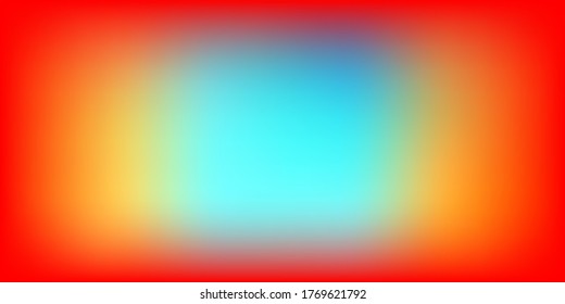Light Blue, Yellow vector abstract blur texture. Blurred abstract gradient illustration in simple style. Best choice for your design.