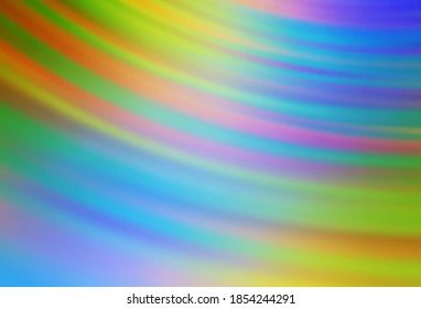 Light Blue, Yellow vector abstract bright pattern. A completely new colored illustration in blur style. Completely new design for your business.