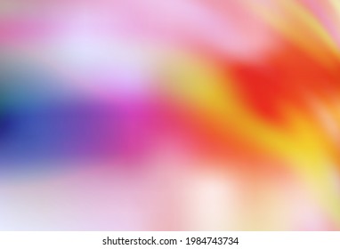 Light Blue, Yellow vector abstract bright texture. A completely new colored illustration in blur style. Completely new design for your business.