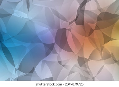 Light Blue, Yellow vector abstract mosaic backdrop. Polygonal abstract illustration with gradient. Textured pattern for your backgrounds.