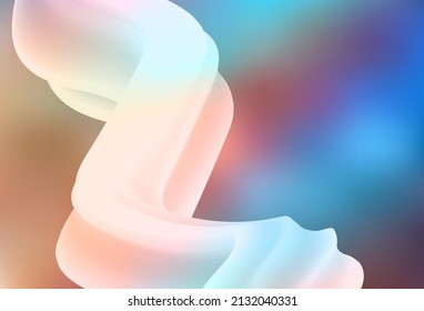 Light Blue, Yellow vector abstract blurred layout. New colored illustration in blur style with gradient. Completely new design for your business.