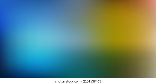 Light blue, yellow vector abstract blur background. Shining colorful blur illustration in abstract style. Best choice for your design.