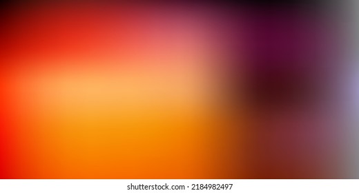 Plantilla de desenfoque abstracto vectorial azul claro, amarillo. Ilustración abstracta colorida con gradiente difuso. Patrón inteligente para sitios web.