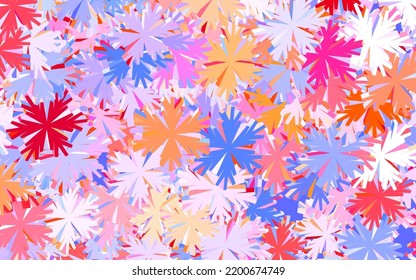 Light Blue, Yellow vector abstract design with trees, branches. Decorative design of flowers on white background. Hand painted design for web, leaflets.