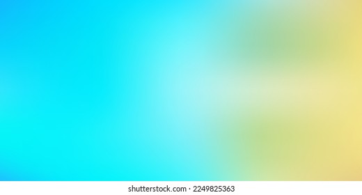Light blue, yellow vector abstract blur background. Colorful illustration with gradient in abstract style. Your design for applications.