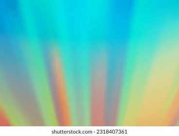 Light Blue, Yellow vector abstract bright background. Creative illustration in halftone style with gradient. Brand new design for your business.