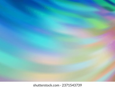 Light Blue, Yellow vector abstract blurred pattern. A completely new color illustration in a bokeh style. Brand new style for your business design.