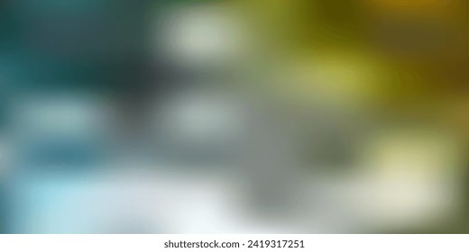 Light blue, yellow vector abstract blur drawing. Colorful gradient abstract illustration in blur style. Modern design for your apps.