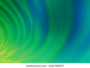 Azul claro, amarillo vector abstracto fondo borroso. Ilustración colorida en estilo borroso con degradado. La plantilla para los fondos de los teléfonos móviles.