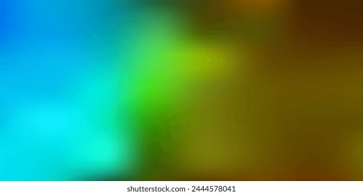 Light blue, yellow vector abstract blur background. Colorful abstract illustration with blur gradient. Smart pattern for websites.