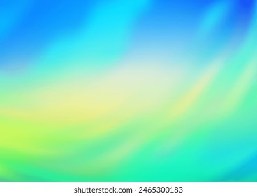Light Blue, Yellow vector abstract blurred template. Colorful illustration in blurry style with gradient. The best blurred design for your business.