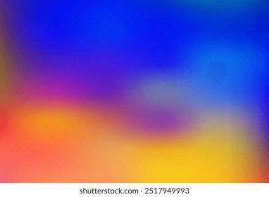 Light Blue, Yellow vector abstract bright texture. Abstract colorful illustration with gradient. The best blurred design for your business.