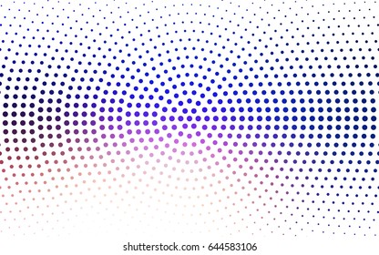 Light Blue, Yellow vector abstract pattern with circles. Geometry template for your business design. Background with colored spheres.