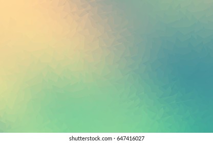 Light Blue, Yellow vector abstract colorful background, which consist of triangles. Pattern with colored triangles on white background.
