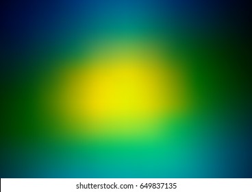 Light Blue, Yellow vector abstract pattern. A vague abstract illustration with gradient. A completely new template for your business design.