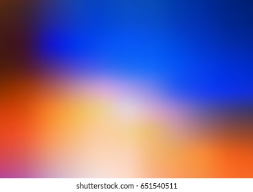 Light Blue, Yellow vector abstract blurred background. Glitter abstract illustration with an elegant design. Brand-new style for your business design.