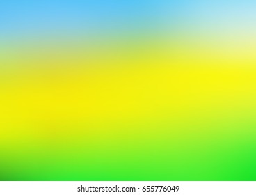 Light Blue, Yellow vector abstract bright template. An elegant bright illustration with gradient. A completely new template for your business design.