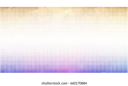 Light Blue, Yellow vector abstract pattern with circles. Geometry template for your business design. Background with colored spheres.