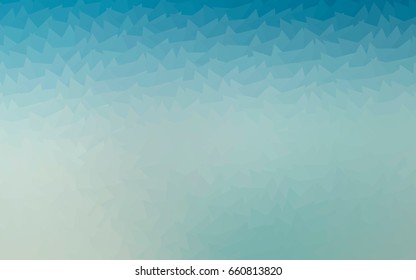 Light Blue, Yellow vector abstract colorful background, which consist of triangles. Pattern with colored triangles on white background.