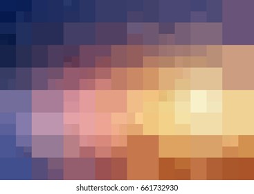 Light Blue, Yellow vector abstract textured polygonal background. Blurry rectangle design. Pattern can be used for background.