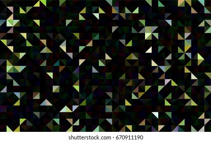 Light Blue, Yellow vector abstract polygonal background. A sample with polygonal shapes. Brand-new style for your business design.