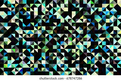 Light Blue, Yellow vector abstract polygonal pattern. An elegant bright illustration with gradient. Brand-new design for your business.