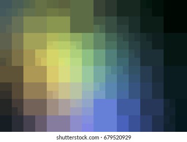 Light Blue, Yellow vector abstract textured polygonal background. Blurry rectangle design. Pattern can be used for background.