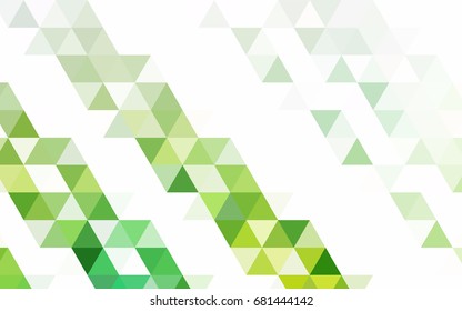 Light Blue, Yellow vector abstract mosaic background. Colorful illustration in abstract style with gradient. Brand-new style for your business design.