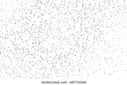 Light Blue, Yellow vector abstract pattern with circles. Geometry template for your business design. Background with colored spheres.