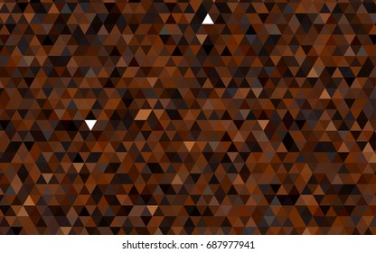 Light Blue, Yellow vector abstract mosaic background. A vague abstract illustration with gradient. Brand-new style for your business design.