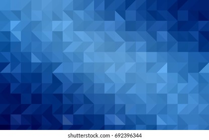 Light Blue, Yellow vector abstract polygonal background. Shining illustration, which consist of triangles. The completely new template can be used for your brand book.