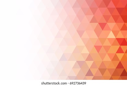 Light Blue, Yellow vector abstract polygonal pattern. A sample with polygonal shapes. The elegant pattern can be used as part of a brand book.