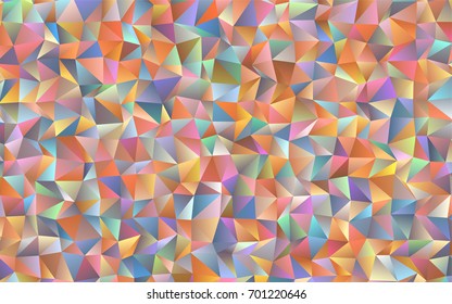 Light Blue, Yellow vector abstract polygonal pattern. Brand-new colored illustration in blurry style with gradient. The textured pattern can be used for background.