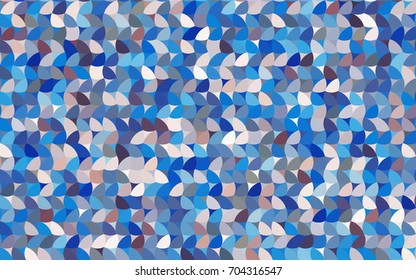 Light Blue, Yellow vector abstract pattern with circles. Geometry template for your business design. Background with colored spheres.
