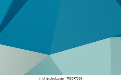 Light Blue, Yellow vector abstract mosaic background. Modern geometrical abstract illustration with gradient. A completely new design for your business.
