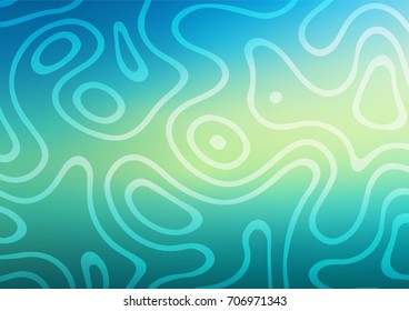 Light Blue, Yellow vector abstract doodle background. Modern geometrical abstract illustration with doodles. The best blurred design for your business.