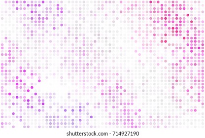 Light Blue, Yellow vector abstract pattern with circles. Geometry template for your business design. Background with colored spheres.