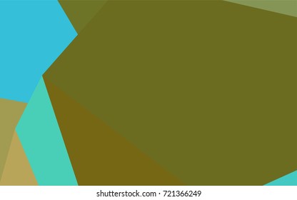 Light Blue, Yellow vector abstract polygonal background. Triangular geometric sample with gradient.  A completely new template for your business design.