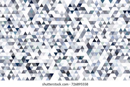 Light Blue, Yellow vector abstract mosaic template. A completely new color illustration in a vague style. The elegant pattern can be used as part of a brand book.