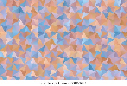 Light Blue, Yellow vector abstract blurred pattern. Colorful abstract illustration with gradient crooked lines. The textured pattern can be used for background.