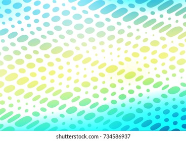 Light Blue, Yellow vector abstract doodle texture. Shining colored illustration with doodles in Zen tangle style. The pattern can be used for coloring books and pages for kids.