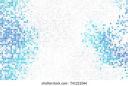 Light Blue, Yellow vector abstract textured polygonal background. Blurry rectangular design. The pattern with repeating rectangles can be used for background.