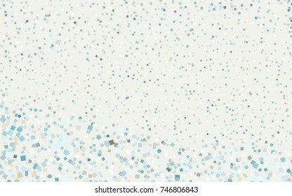 Light Blue, Yellow vector abstract textured polygonal background. Blurry rectangular design. The pattern with repeating rectangles can be used for background.