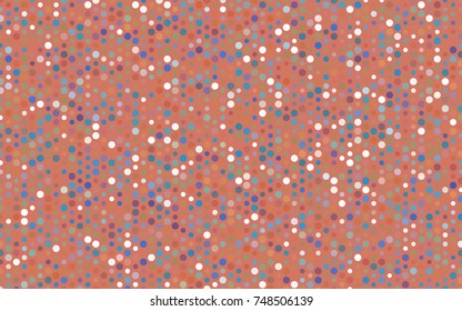 Light Blue, Yellow vector abstract pattern with circles. Geometry template for your business design. Background with colored spheres.
